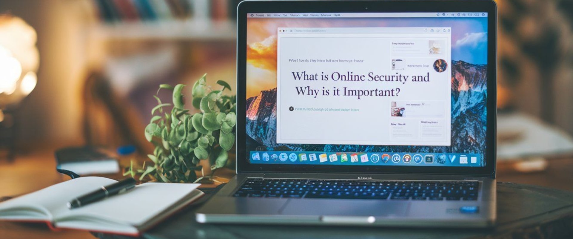 What is online security and why is it important?