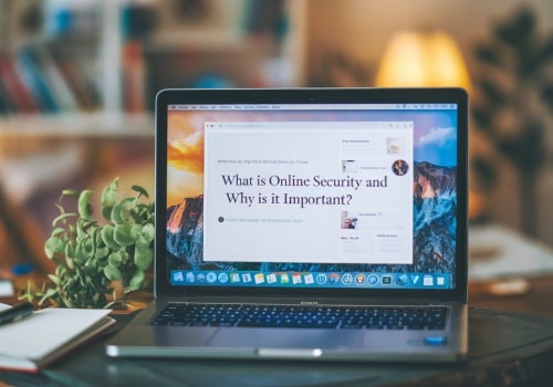 What is online security and why is it important?